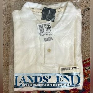 Never opened still it it’s packaging Land’s End Cotton Polo Shirt